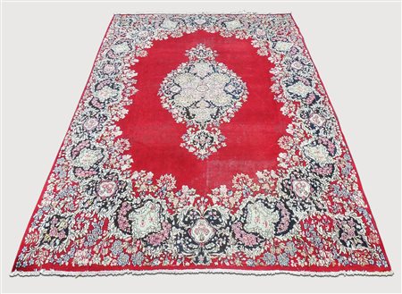 TAPPETO PERSIANO KIRMAN IMPERIALE - IMPERIAL PERSIAN KIRMAN CARPET vecchia...