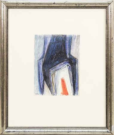 GUALTIERO NATIVI (1921-1999) Senza Titolo - Untitled pastello su carta -...