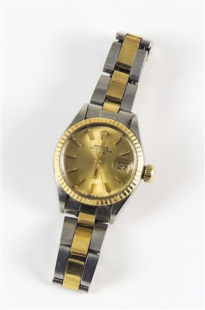 OROLOGIO DA POLSO IN ACCIAIO E ORO GIALLO - STEEL AND GOLDEN WATCH Rolex,...