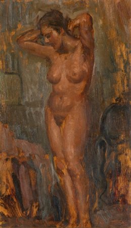 LUIGI CRISCONIO (Napoli 1893-Portici 1946) <br>Nudo femminile