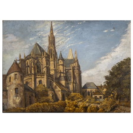 Emile Bernard Lilla 1868 - Parigi 1941 75x104 cm.