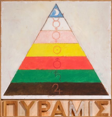 JOE TILSON
Pyramid, 1976