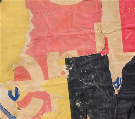 MIMMO ROTELLA
Senza titolo, 1954