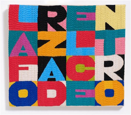 ALIGHIERO BOETTI
La forza del centro, 1990