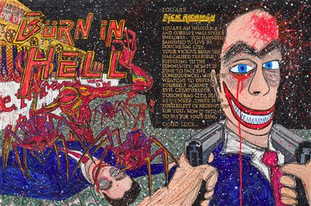 FEDERICO SOLMI
Dick Richman burn in hell, 2011