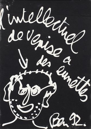 BEN VAUTIER
L'intellectuel, 1992