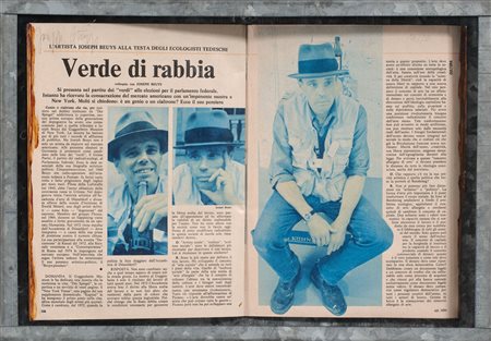 JOSEPH BEUYS
Verde di rabbia , 1980