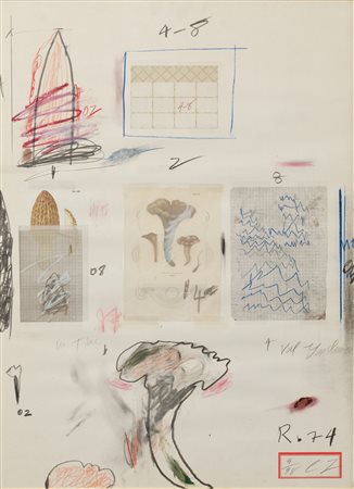 CY TWOMBLY
Natural History Part I No. VI, 1974