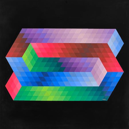 VICTOR VASARELY
Torony, 1973