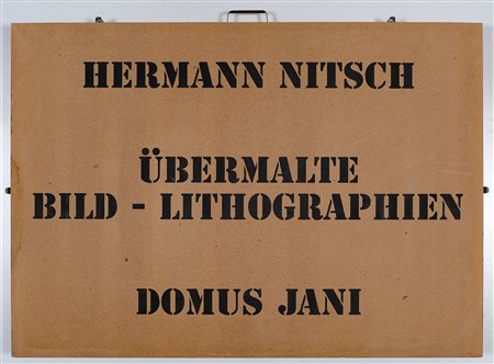 HERMANN NITSCH
Übermalte Bild - Lithographen, 1991