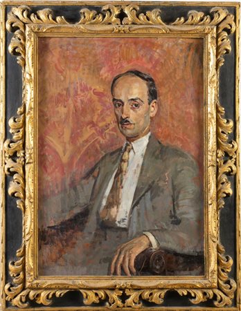 Manlio Giarrizzo (Palermo, 1896 – Firenze, 1957), attr.. Ritratto di Salvatore Quasimodo.