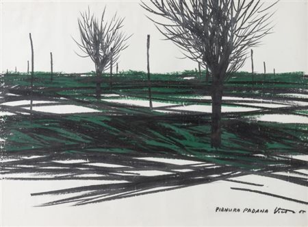 TULLIO VIETRI (1927-2016) "Pianura padana". 