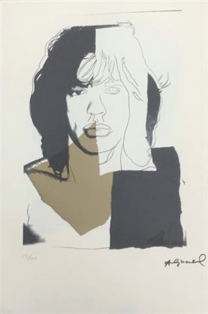 ANDY WARHOL (1928-1987) Litografia a Stampa Offset ( E' un Processo di Stampa...