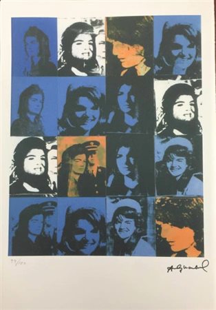 ANDY WARHOL (1928-1987) Litografia a Stampa Offset ( E' un Processo di Stampa...