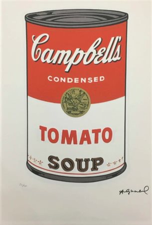 ANDY WARHOL (1928-1987) Litografia a Stampa Offset ( E' un Processo di Stampa...