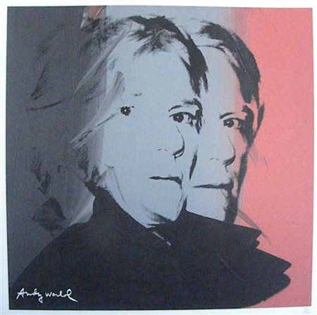 ANDY WARHOL (1928-1987) Litografia a Stampa Offset a ( E' un Processo di...