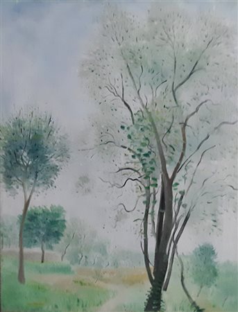 Umberto Lilloni, 'Paesaggio ligure', Primi anni '40