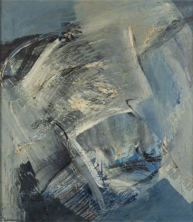 Paolo Schiavocampo (Palermo 1924-Palermo 2022)  - Immagine Marina (Capo d'Orlando), 1963