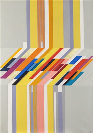 Carlo Nangeroni (New York  1922-Calice Ligure 2018)  - Senza titolo, 1962