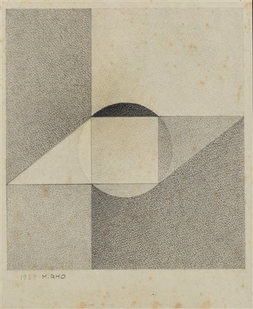 Manlio Rho (Como 1901-1957)  - Composizione , 1937