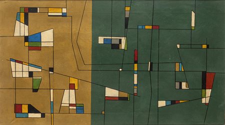 Roberto Crippa (Monza 1921-Bresso 1972)  - Geometrico, 1949