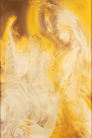 Romano Notari (Foligno 1933)  - Apparizione dello spirito: incredulità, 1982