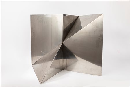 Nicola Carrino (Taranto 1932-Roma 2018)  - Spaziostruttura 5 (cubo), 1965/1969