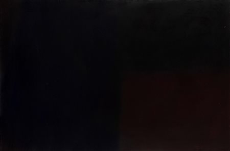 Claudio Olivieri (Roma 1934-Milano 2019)  - Rosso in blu, 1975