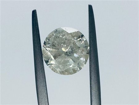 DIAMANTE NATURAL POLISHED 2,45 CT GIALLO CHIARO - I2 - C30304-11