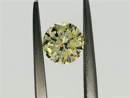 DIAMANTE 0,79 CT - FANCY GIALLO - VS1 - INCISO AL LASER - C30403-6-LC