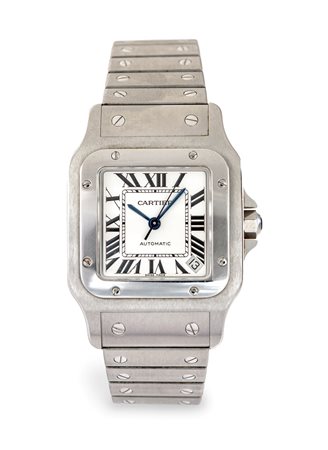 Cartier Santos Galbée, orologio da polso in acciaio Acciaio. Ref n° 2823...