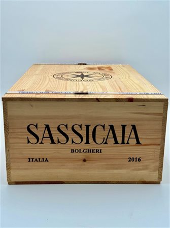  
Tenuta San Guido, Sassicaia 2016
Italia-Toscana 0,75