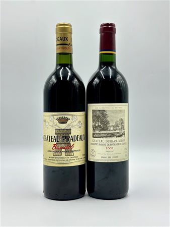  
Château Prandeaux Bandol - Château Duhart Milon, 1993-2002 
Francia-Varie 0,75