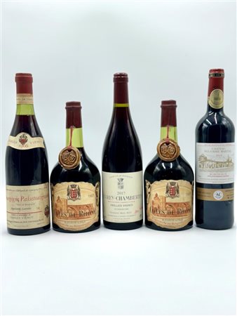  
Gevrey Chambertin - Bourgogne Passetoutgrain - Château Bel-orme - Cotes du Rhone, 2017 2017
Francia-Veneto 0,75