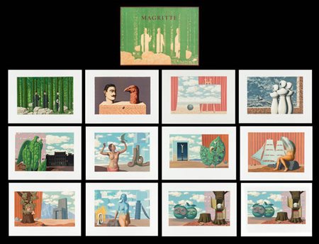 RENE' MAGRITTE<BR>Lessines (Belgio) 1898 - 1967 Schaerbeek (Belgio)<BR>"Les Enfants Trouvés de Magritte"