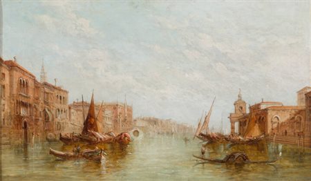 ALFRED POLLENTINE<BR>Inghilterra 1836-1890<BR>"The Grand Canal" 1876