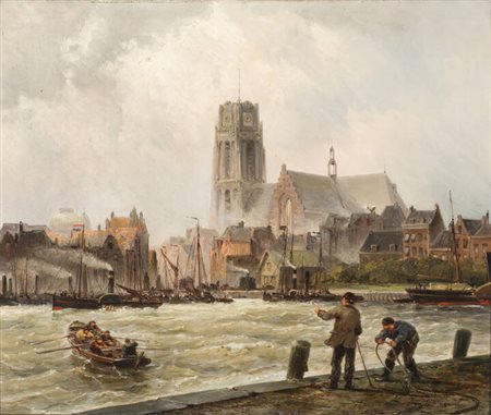 MARIE LUCIE CORNELIUS<BR>1850-1915<BR>"Rotterdam" 1888