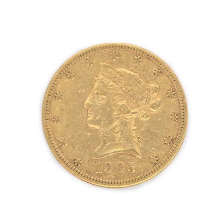 10 dollari 1905 USA