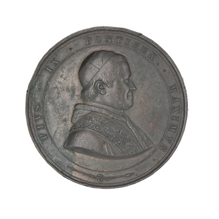 Pietro Girometti (Roma 1811-Roma 1859) Stato Pontificio - Pio IX - Medaglia...