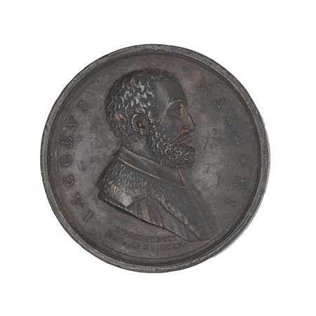 TOMMASO Mercandetti (Roma 1758-Roma 1821) Medaglia in bronzo commemorativa di...