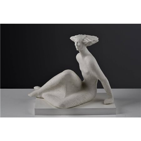 Bruno Lucchi, Androgino (2001), porcellana cm. 24x33 n. 1/80