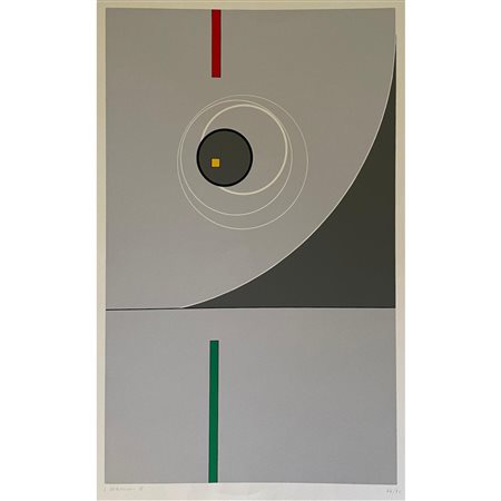 Luigi Veronesi , Litografia (1978), cm 70x50, tiratura 66/90