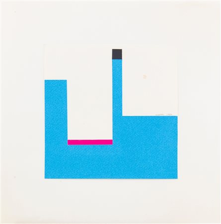 Bruno Munari (Milano 1907-Milano 1998) Negativo Positivo 1980 Collage di...