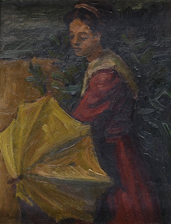 DIPINTO DONNA DI DOMENICO PURIFICATO, 1938