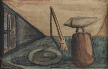 PASTELLO NATURA MORTA, 1950