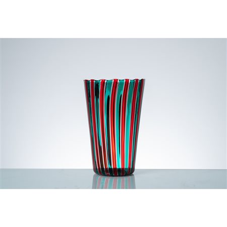 GIO PONTI, Vaso modello “3702” in vetro