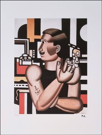 LEGER FERNAND Francia 1881 - 1955 "Senza titolo"