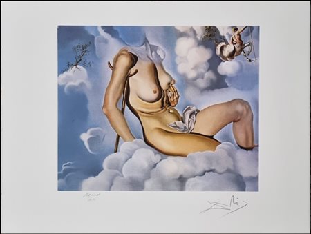 DALI' SALVADOR Spagna 1904 - 1989 "Senza titolo"