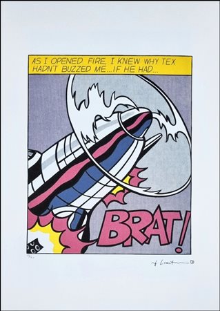 LICHTENSTEIN ROY New York 1923 - 1997 "Senza titolo"