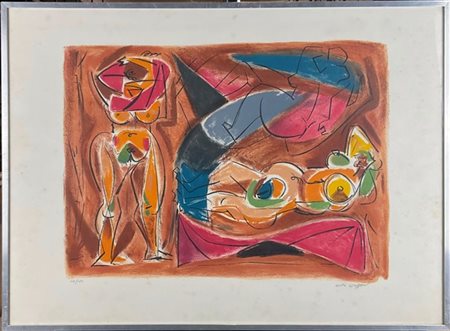 ANDRČ MASSON "Odalisque" 1975
litografia a colori
cm 55,5x75
firmata e numerata